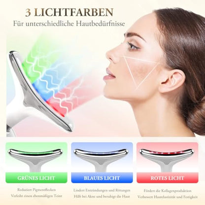 Face Massager Against Wrinkles,  Face Beauty Device with 3 Modes